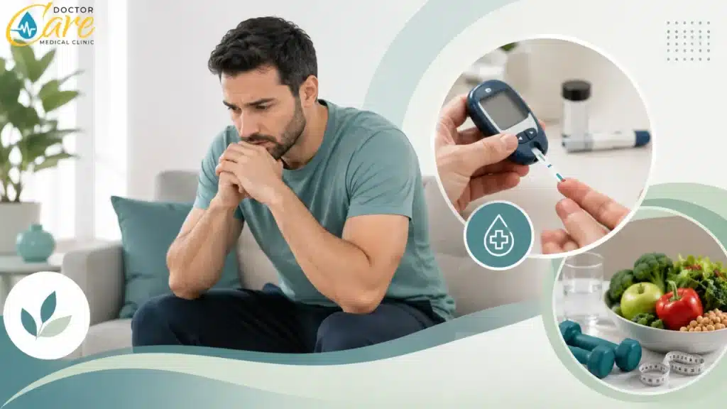 اعراض مرض السكر عند الرجال