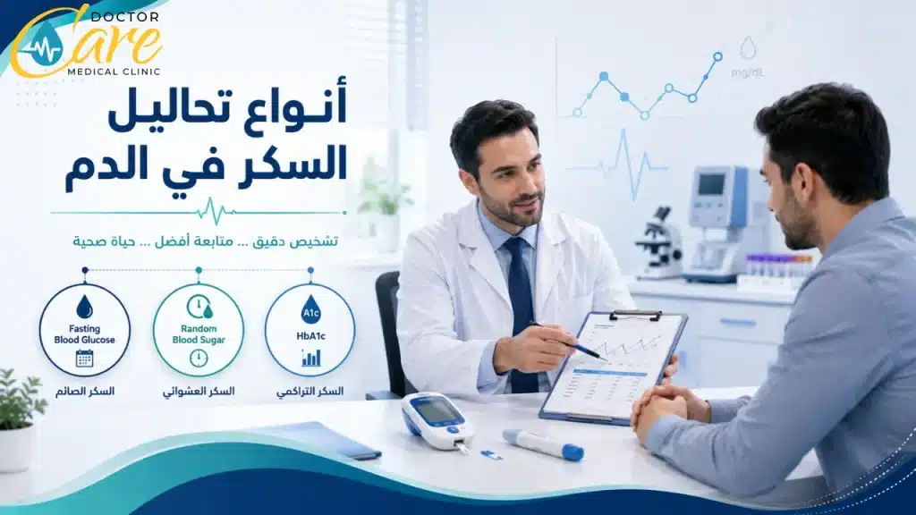 انواع تحاليل السكر في الدم