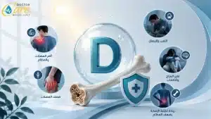 ماهي اعراض نقص فيتامين د