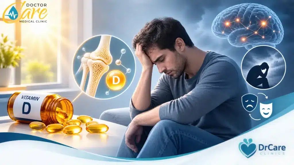هل نقص فيتامين د يسبب الاكتئاب؟