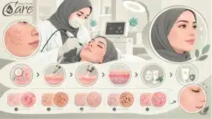 علاج اثار الحبوب والحفر في الوجه بتقنية Subcision