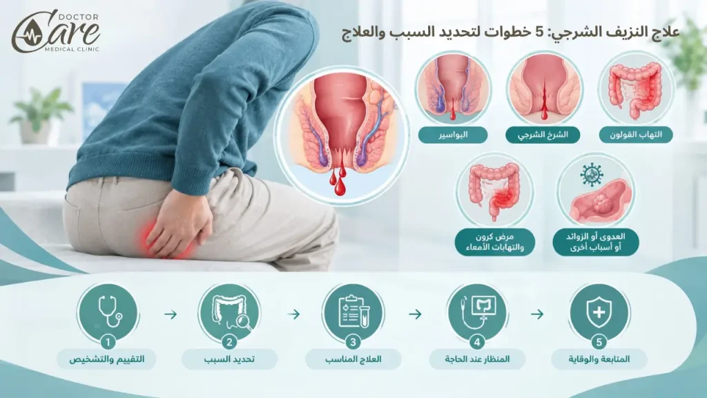 علاج النزيف الشرجي