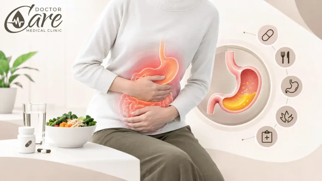 علاج عسر الهضم المزمن